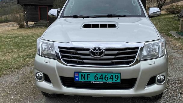 Toyota Hilux med Vinterdekk