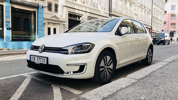 Volkswagen e-Golf med GPS