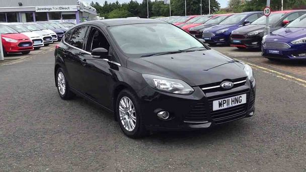 Ford Focus med Vinterdekk