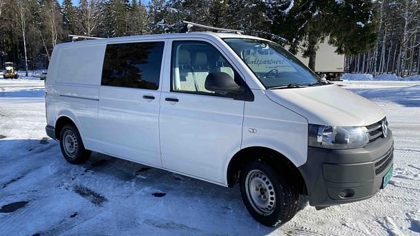 Volkswagen Transporter med Vinterdekk