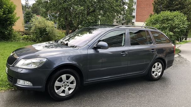 Skoda Octavia Combi med Vinterdekk