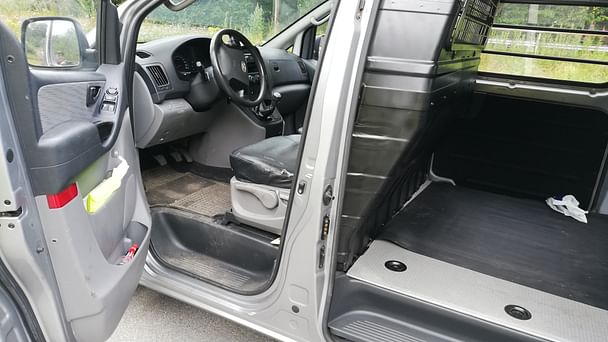 Hyundai H100 med Skistativ