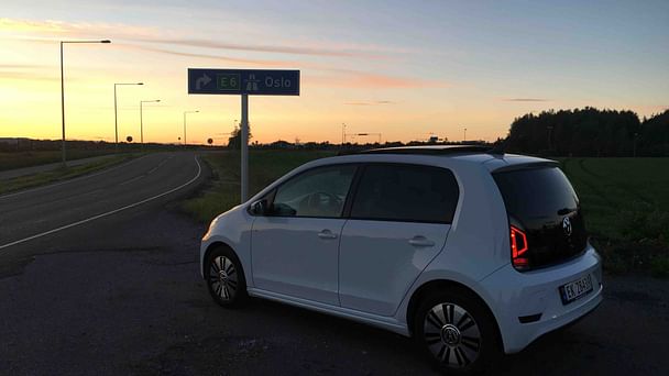 Volkswagen Up! med Vinterdekk