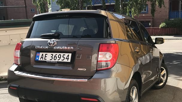 Toyota Urban Cruiser med Vinterdekk