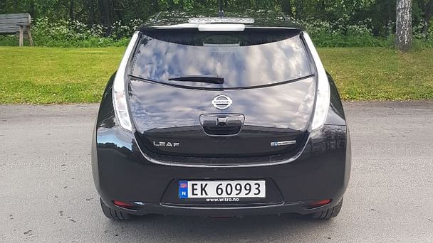 Nissan Leaf med Vinterdekk
