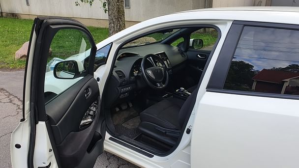 Nissan Leaf med GPS