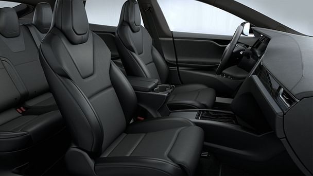 Tesla Model X med Vinterdekk