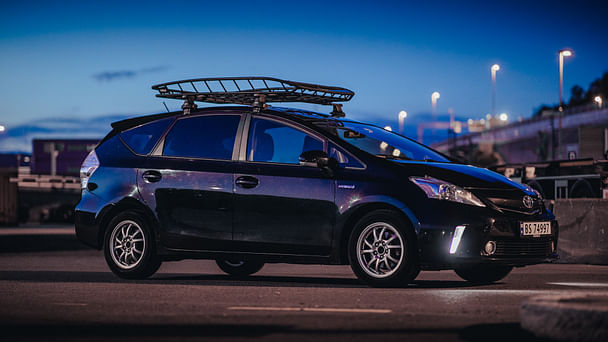 Toyota Prius med Vinterdekk