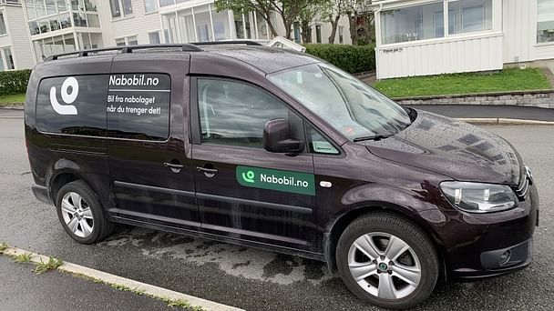 Volkswagen Caddy med Lydinngang
