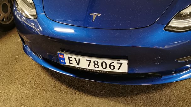 Tesla Model 3, 2019, Elektrisk, automatisk
