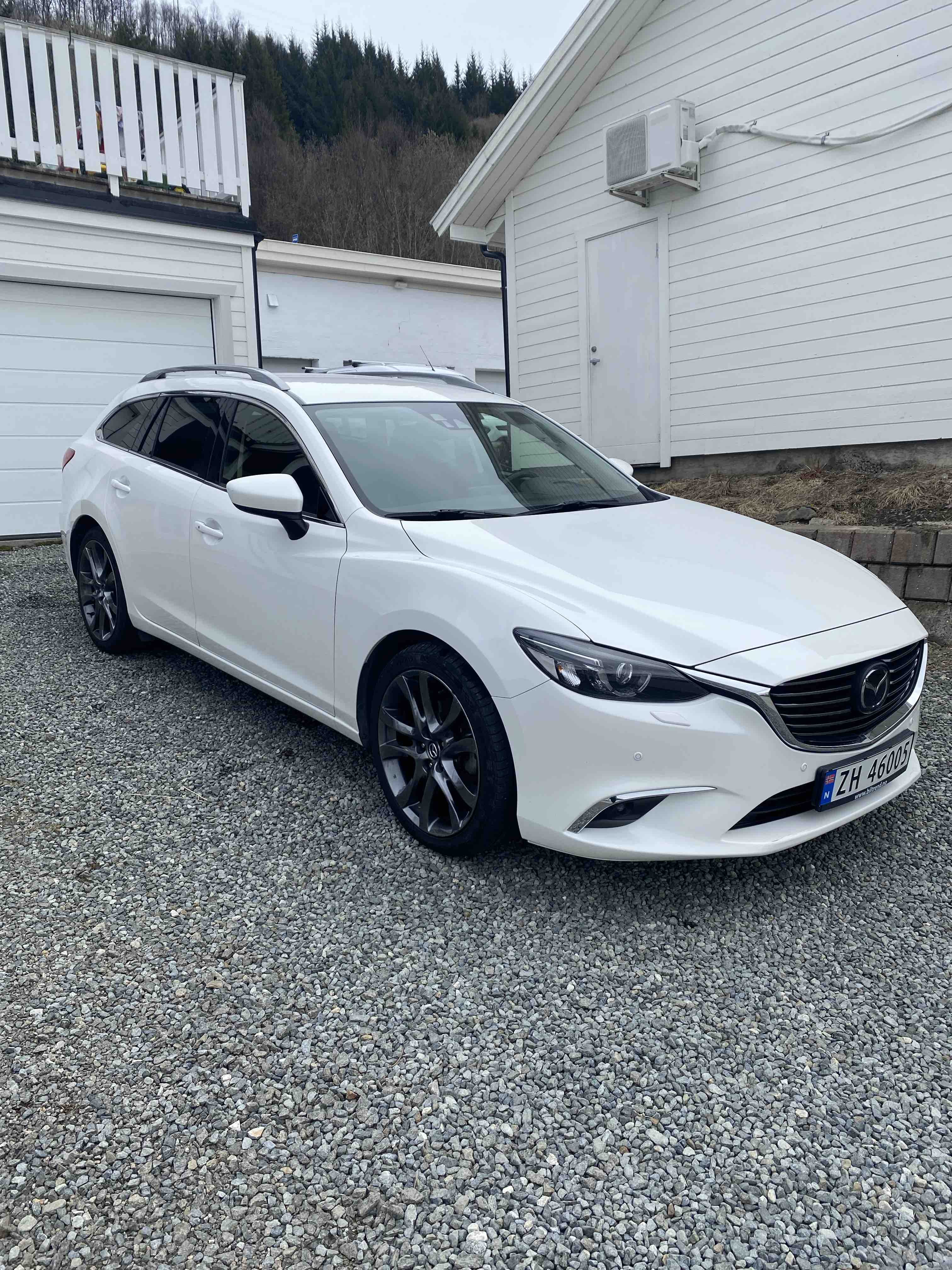 Mazda 6 2.2 diesel, 175HK, stasjonsvogn, 2016, Diesel, automatisch