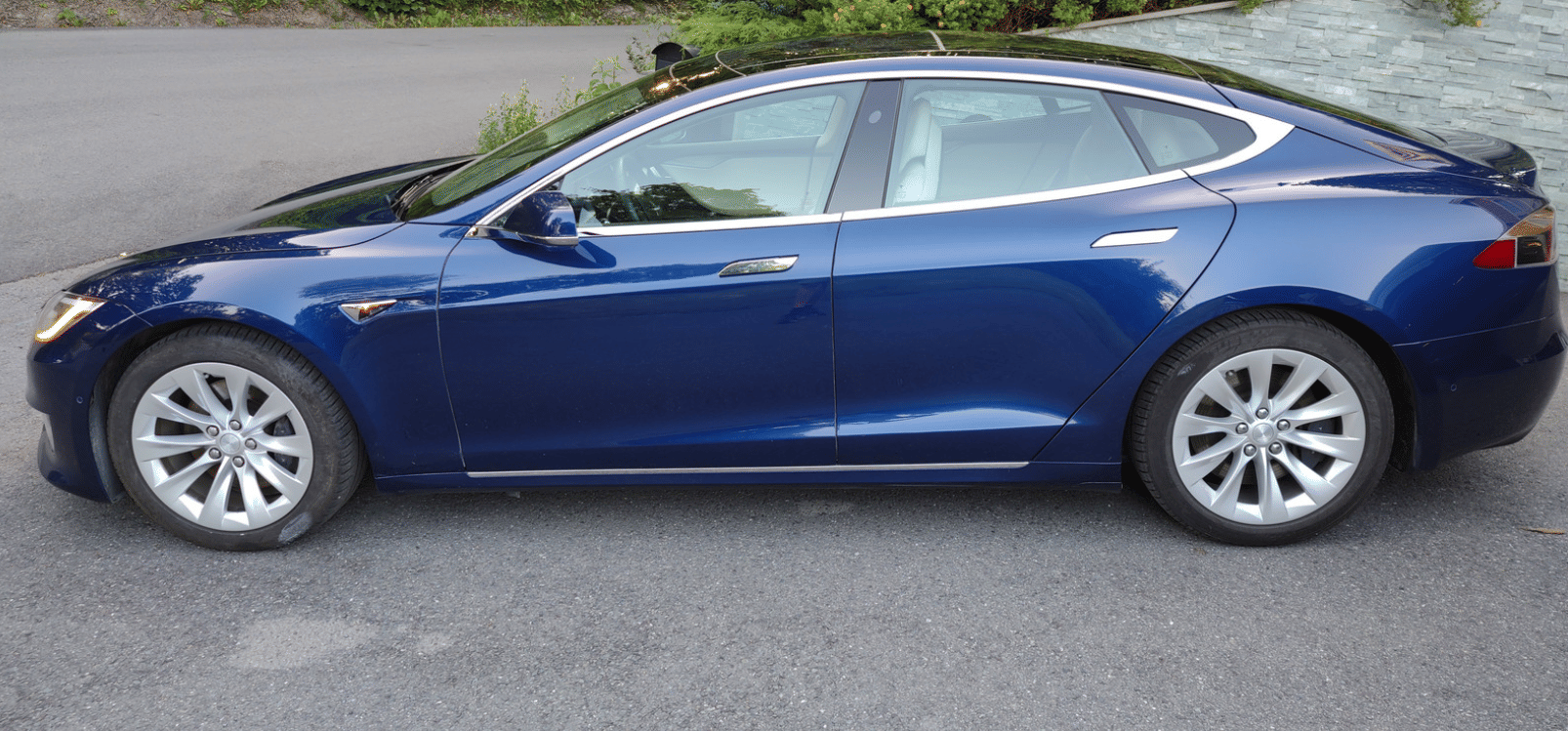 Tesla Model S 100D med Aircondition