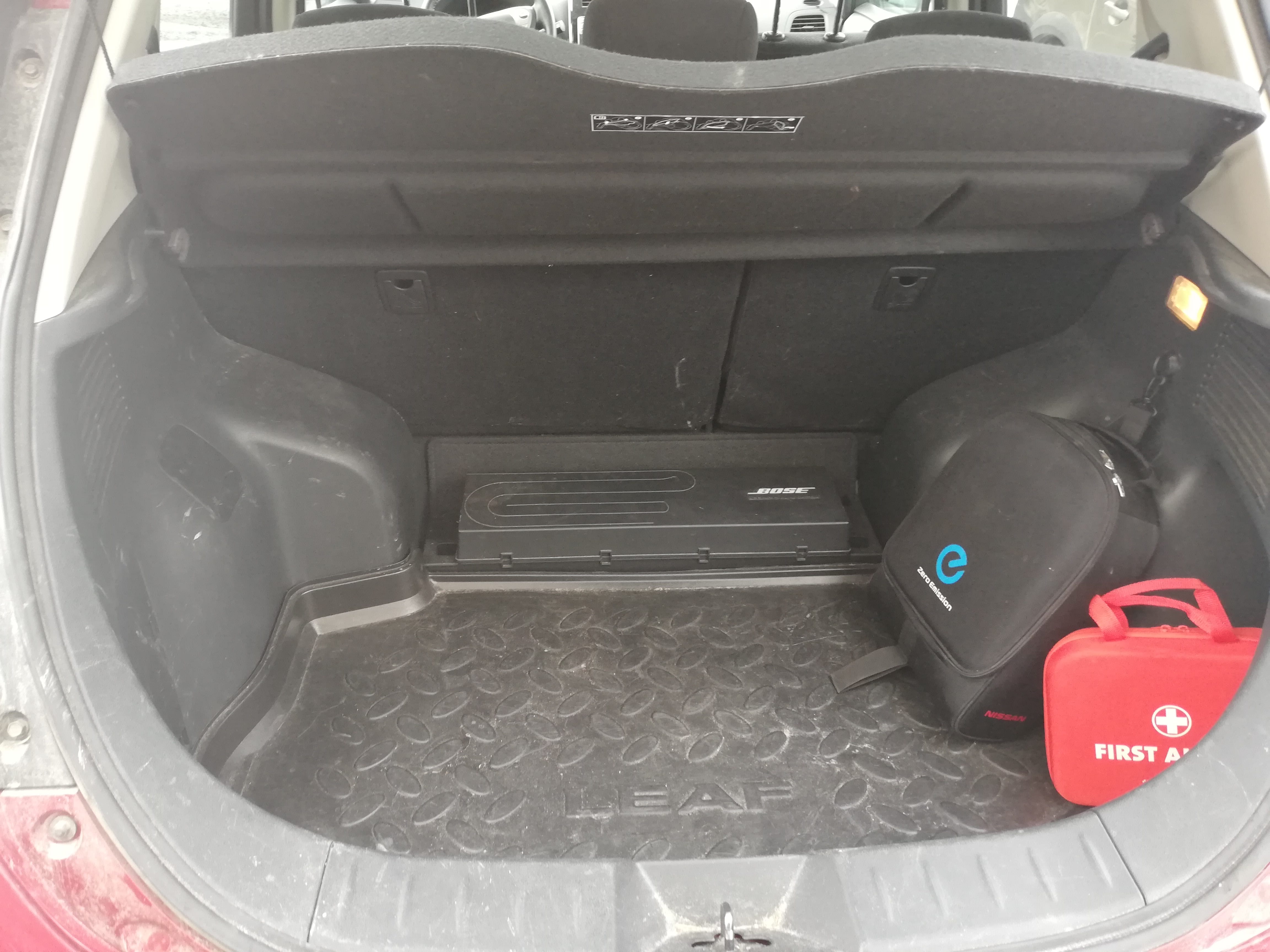 Nissan Leaf met Bluetooth audio