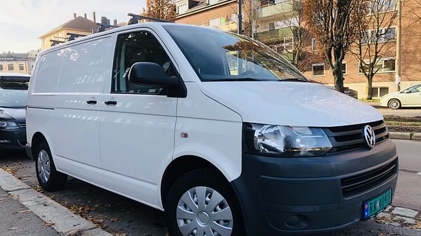 Volkswagen Transporter med Vinterdekk
