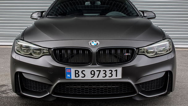 BMW M4 Cabriolet med Vinterdekk