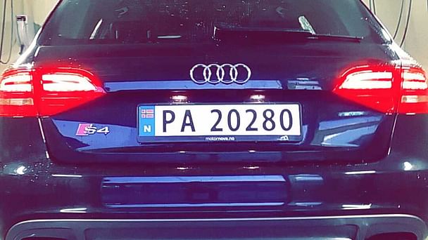 Audi S4 med Vinterdekk