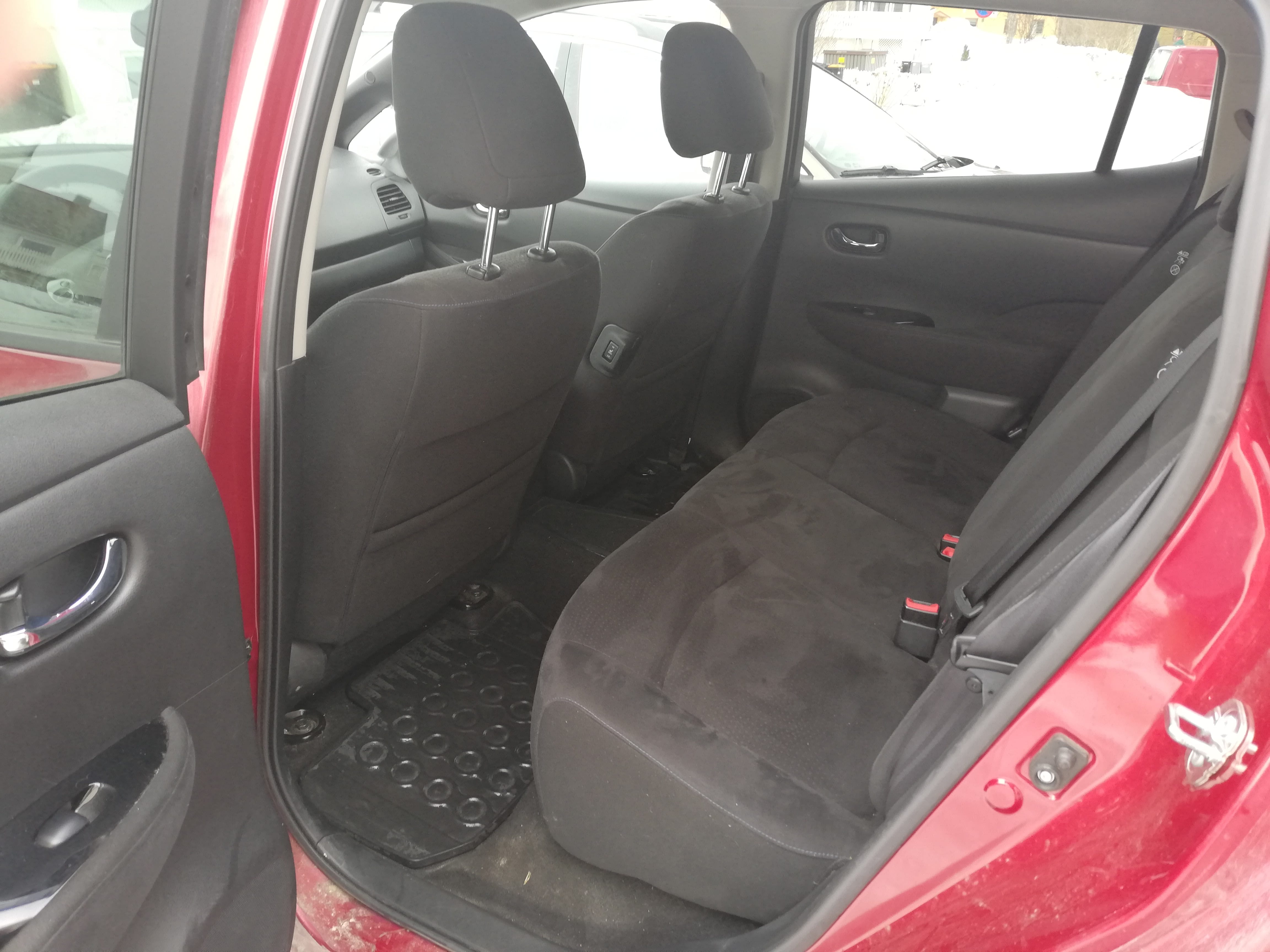 Nissan Leaf met Cruise control