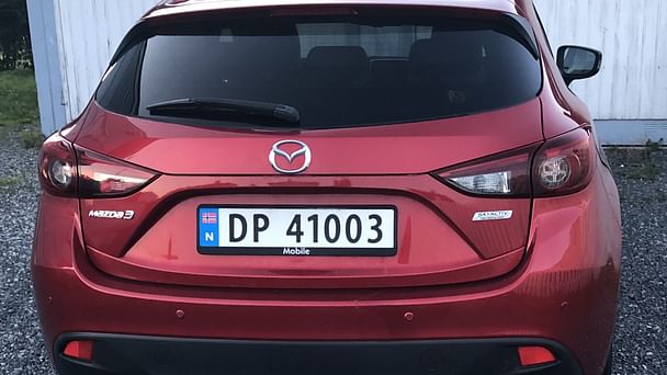 Mazda 3 med GPS
