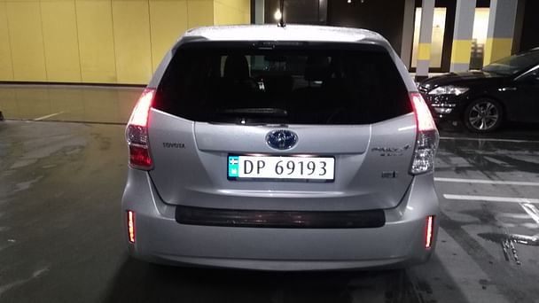 Toyota Prius +, 2015, Blyfri / Elektrisk (hybrid), automatisk, 7 seter