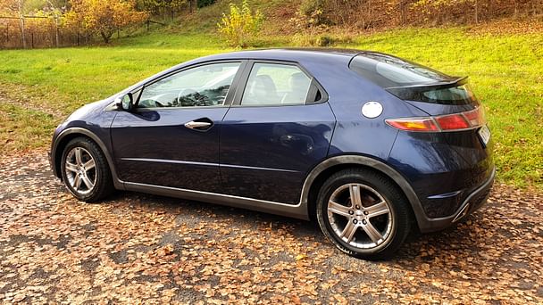 Honda Civic med Vinterdekk