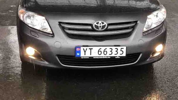 Toyota Corolla med Lydinngang