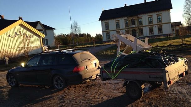 BMW Série 3 Touring med Vinterdekk