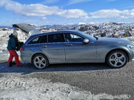 Mercedes C-Klasse Stasjonsvogn med Tilhengerfeste