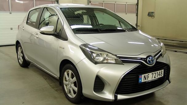 Toyota Yaris med Vinterdekk