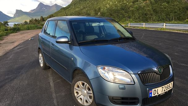 Skoda Fabia med Vinterdekk