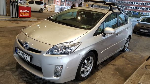 Toyota Prius med GPS