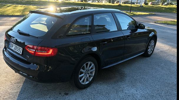 Audi A4 Avant med Sykkelstativ