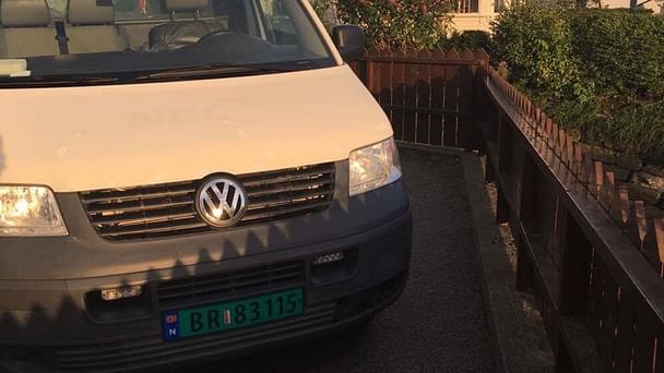 Volkswagen Transporter med Vinterdekk