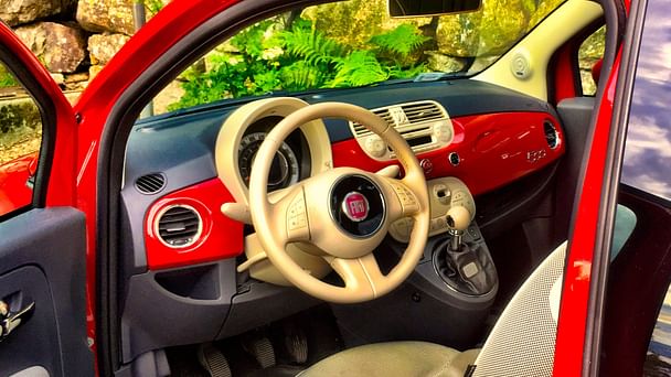 Fiat 500 L med Vinterdekk