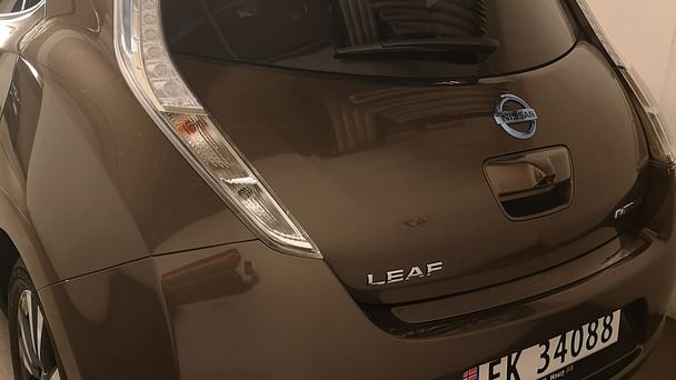 Nissan Leaf med Vinterdekk