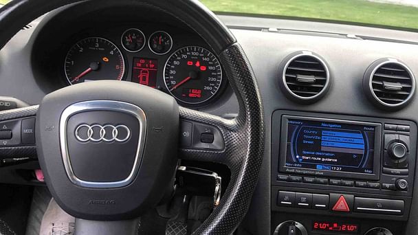 Audi A3 med Vinterdekk
