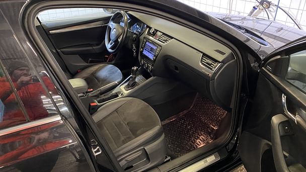 Skoda Octavia med Sykkelstativ