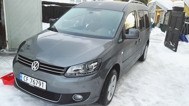 Volkswagen Caddy, 2014, Diesel, automatisk, 7 seter