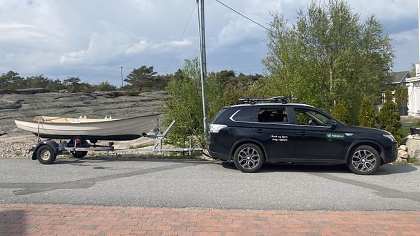 Mitsubishi Outlander med Tilhengerfeste