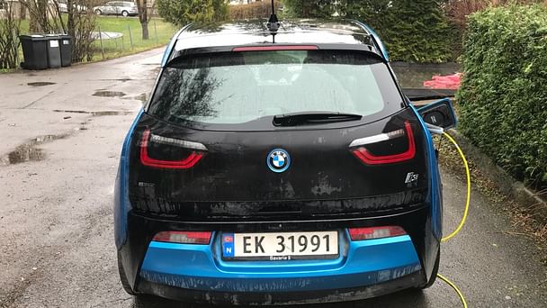BMW i3 med Vinterdekk