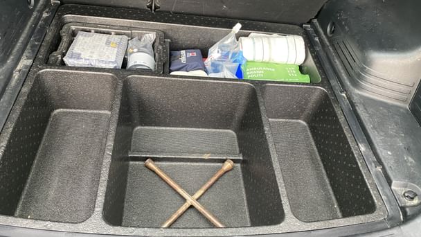 Hyundai iX35 med Skistativ