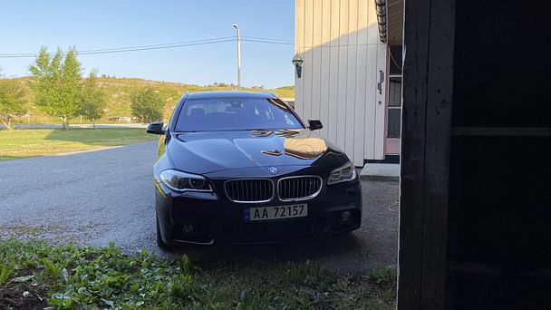 BMW 5-Serie med Vinterdekk