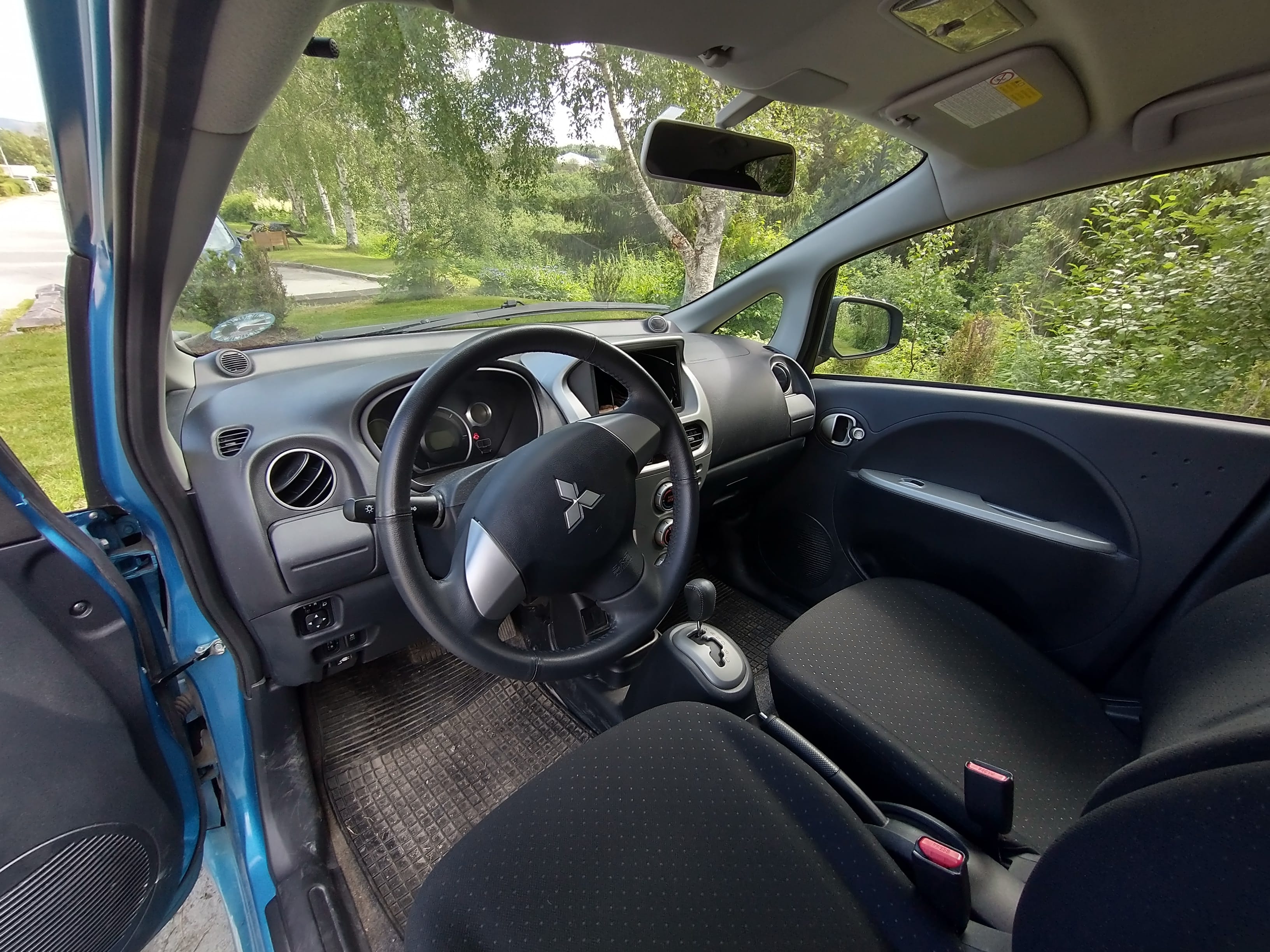 Mitsubishi i-Miev med Vinterdekk