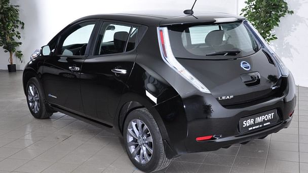Nissan Leaf med Vinterdekk