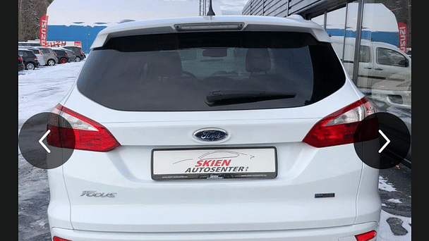 Ford Focus SW med Lydinngang