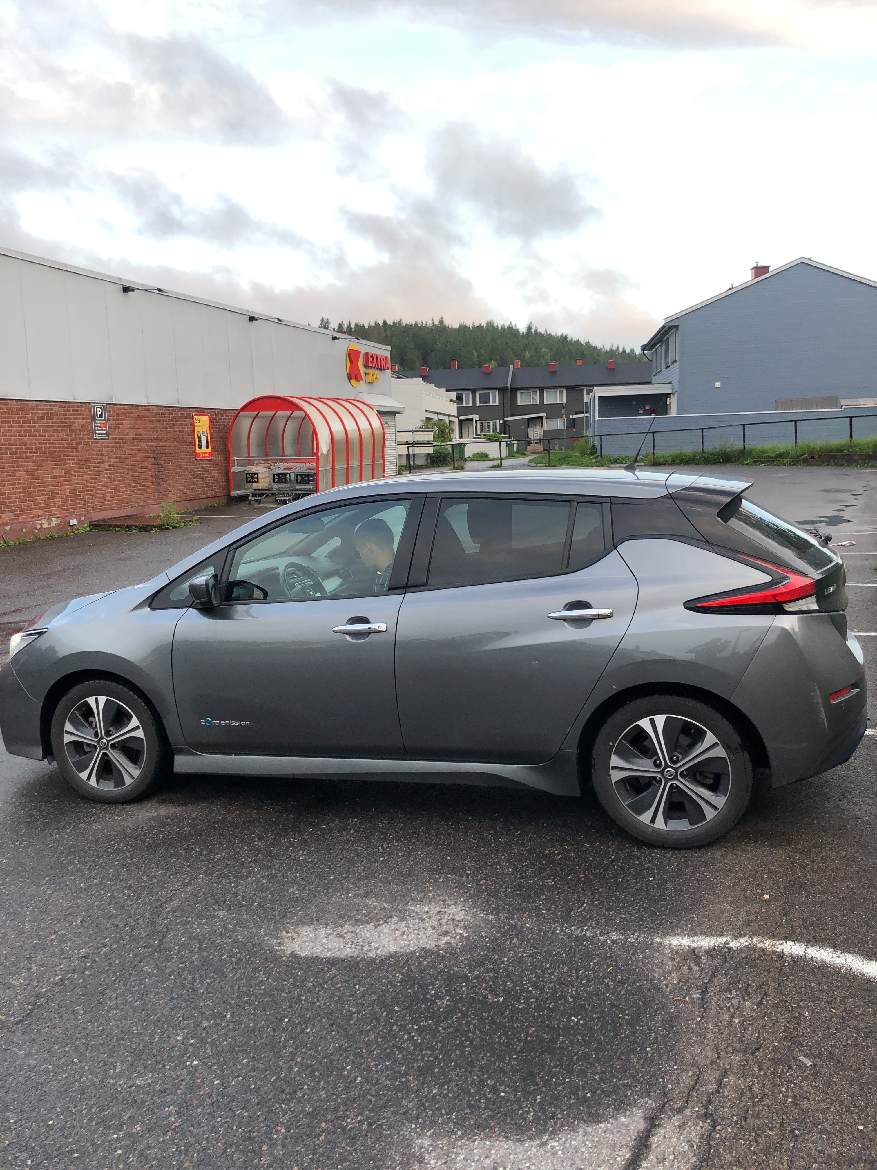 Nissan Leaf mit Klimaanlage