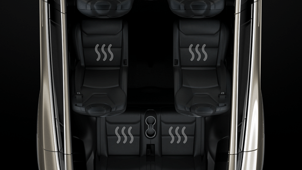 Tesla Model X med Sykkelstativ