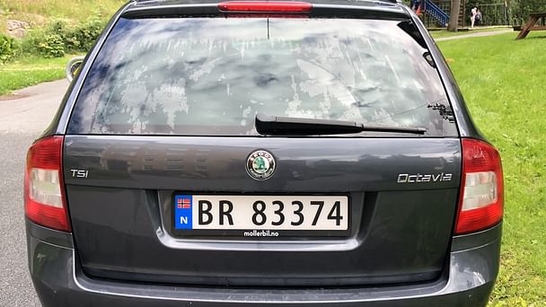 Skoda Octavia Combi med Lydinngang