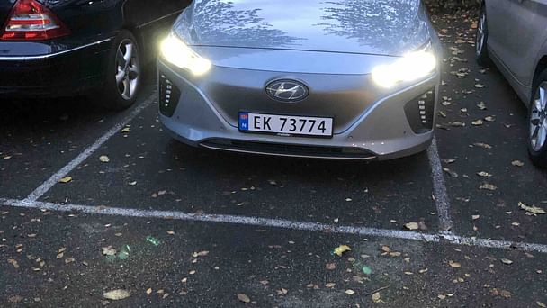 Hyundai Ioniq med Vinterdekk