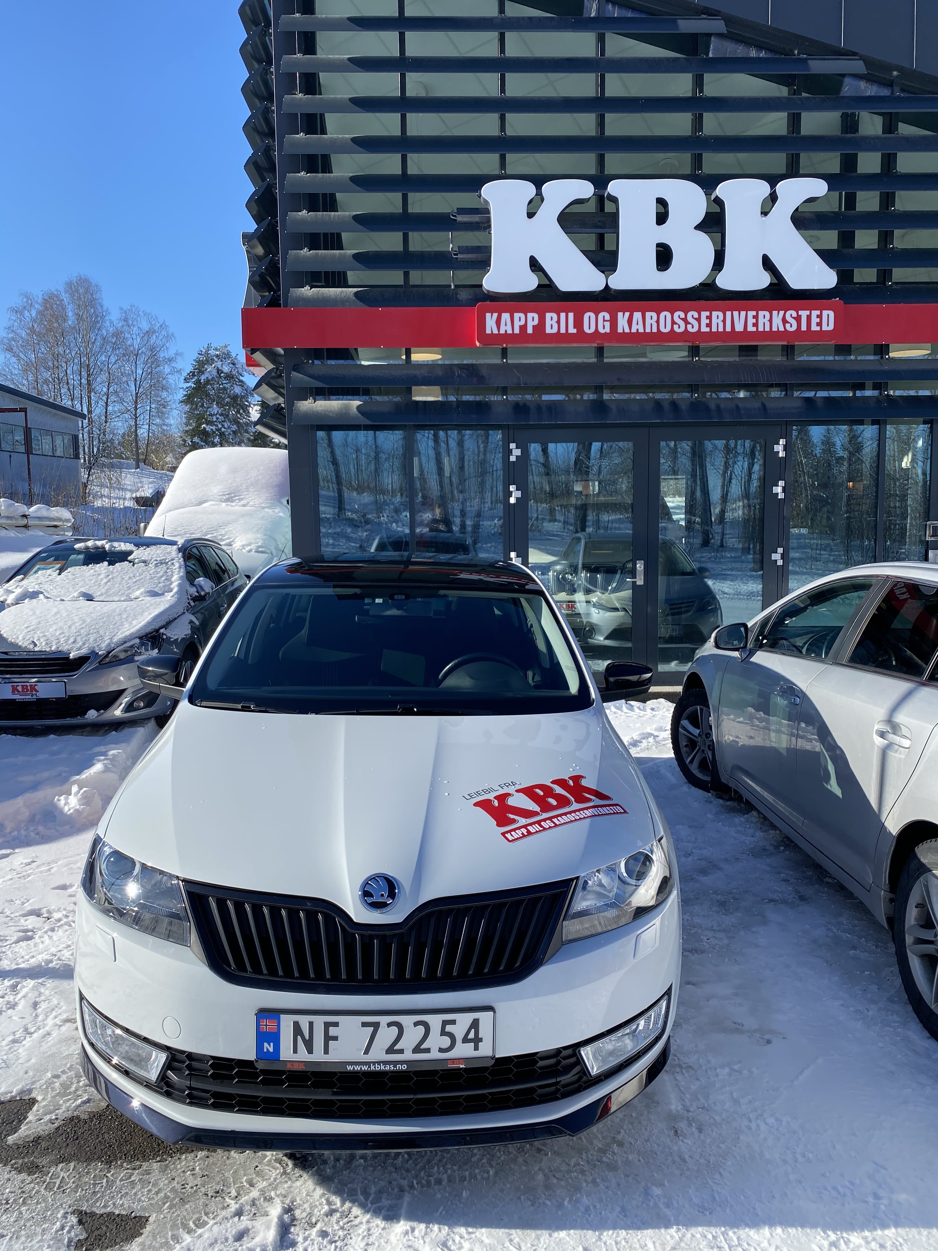 Skoda Rapid med GPS