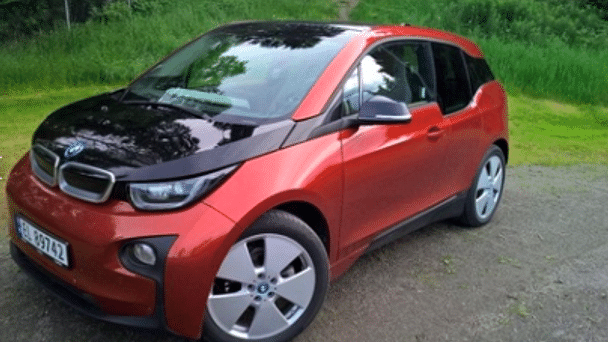 BMW i3 med GPS